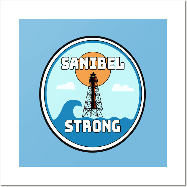 SANIBEL STRONG IAN Wall Art by Trent Tides